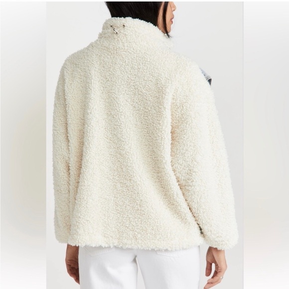 Blank NYC Cream Sherpa Jacket - Picture 2 of 6